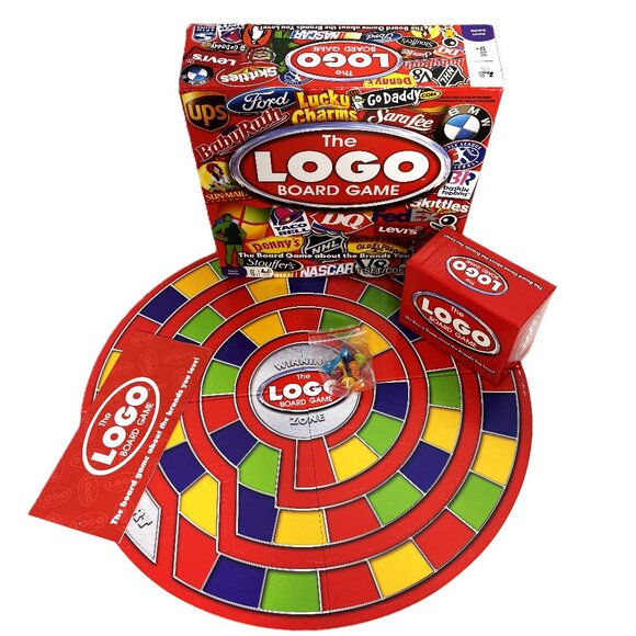 The Logo Board Game Spin Master The Game About Brands You Love 2011 - Picture 1 of 13